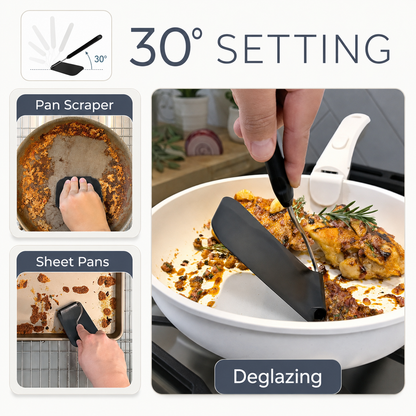 ELUMIE 6-Angle Adjustable Spatula