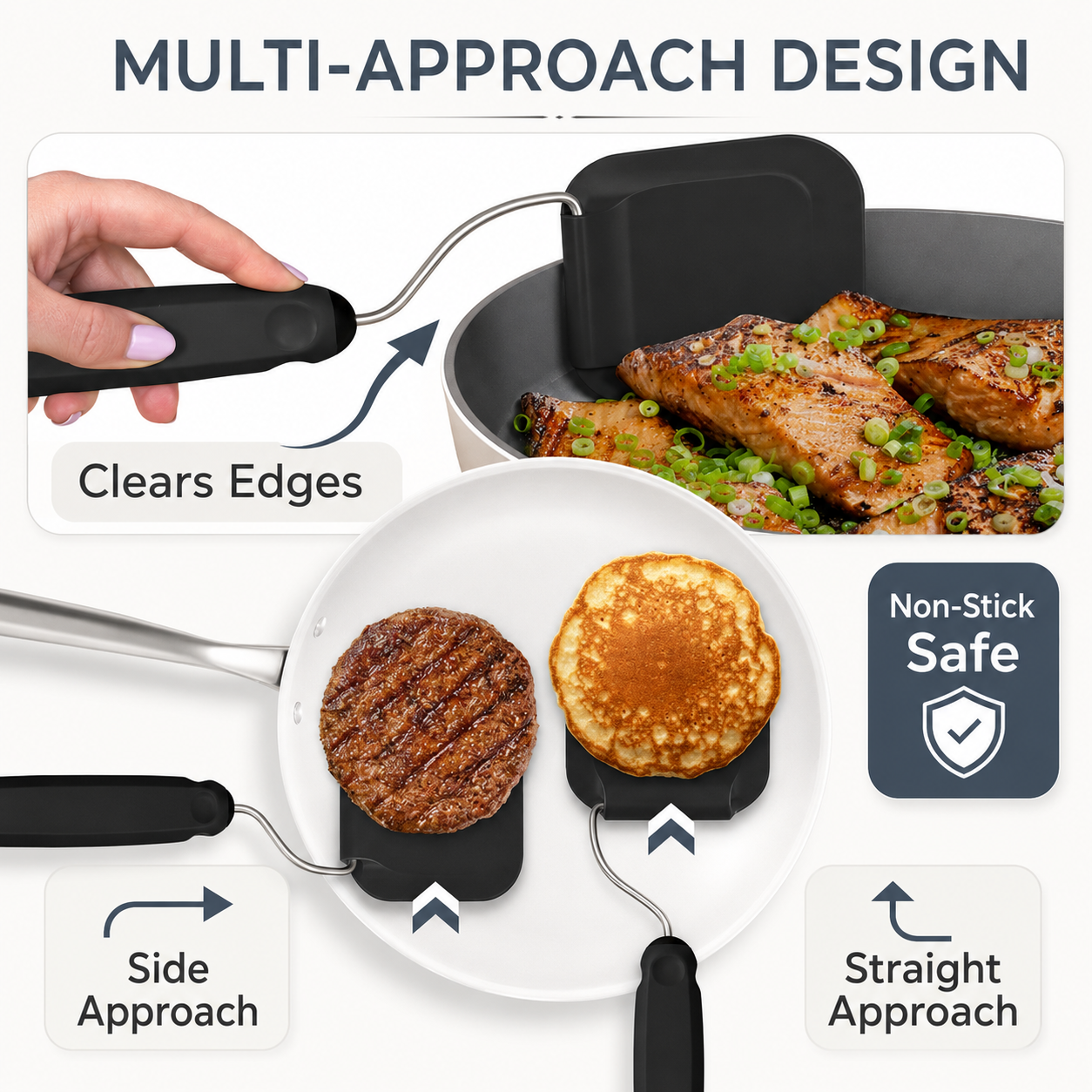 ELUMIE 6-Angle Adjustable Spatula