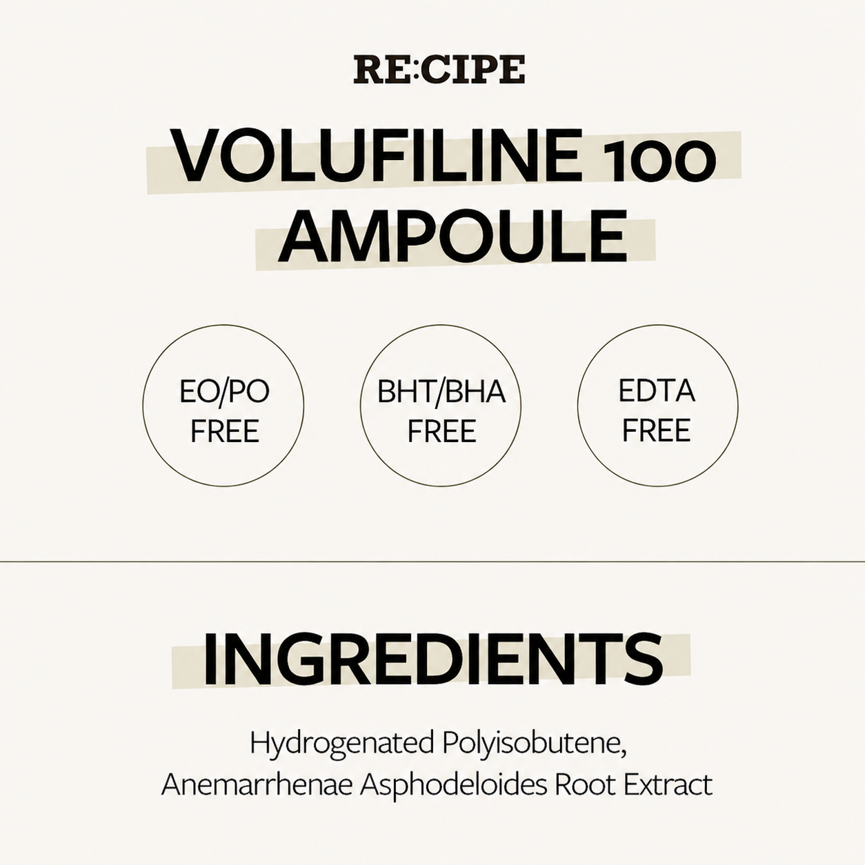 ELUMIE Volufiline 100% Ampoule Pure Skin-Plumping Concentrate